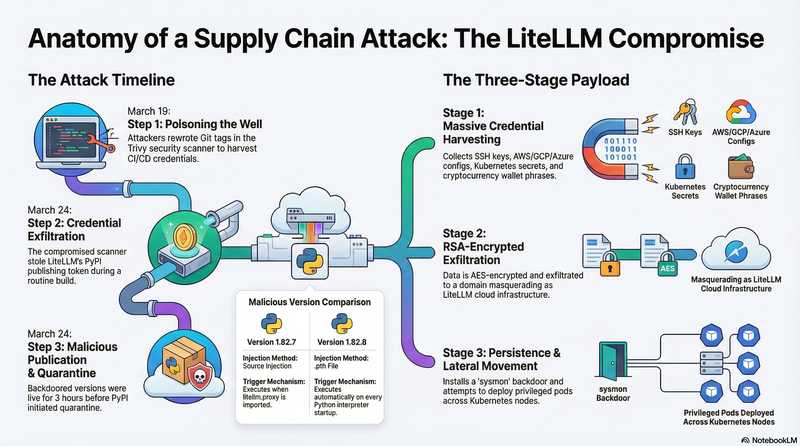  【供应链安全】40分钟漏洞窗口：LiteLLM攻击事件揭示AI数据产业的致命软肋 IT技术
